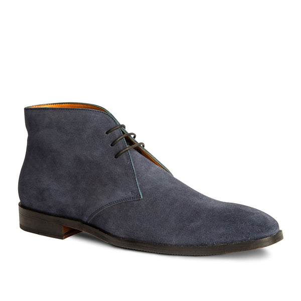 Carlos By Carlos Santana Corazón Chukka Boot Deep Blue Suede
