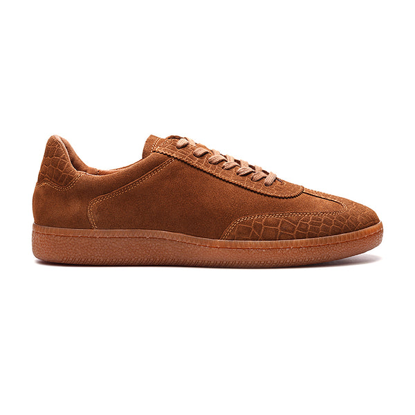 carlos by carlos santana Crosby Sneaker // Tobacco Brown Suede