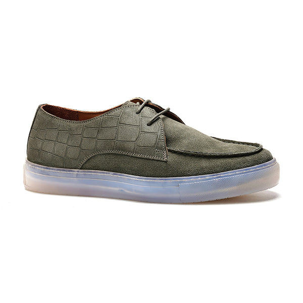 Carlos By Carlos Santana Echo Moc Shoe // Birch Green Suede