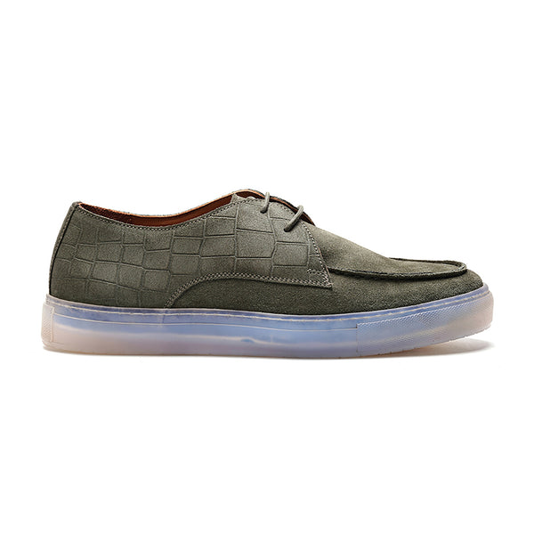 carlos by carlos santana Echo Moc Shoe // Birch Green Suede