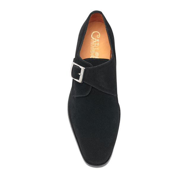Carlos By Carlos Santana Freedom Single Monk // Black Suede