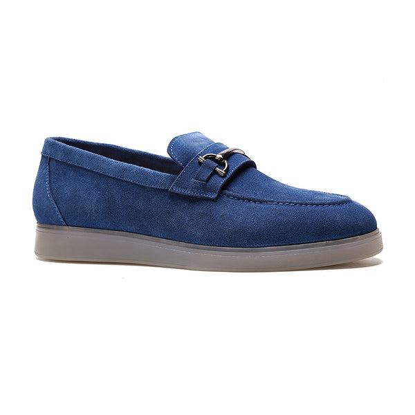 Carlos By Carlos Santana Funkadelic Bit Loafer // Blue Suede