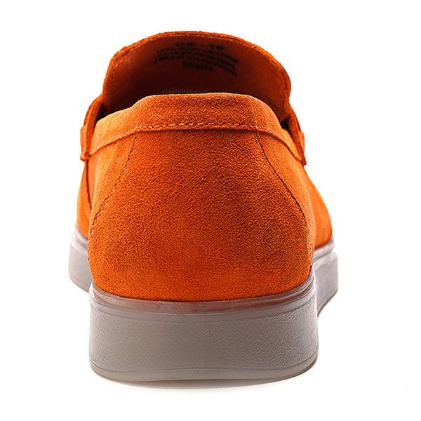 Carlos By Carlos Santana Funkadelic Bit Loafer // Orange Suede
