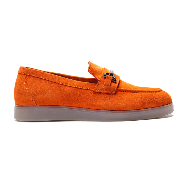 carlos by carlos santana Funkadelic Bit Loafer // Orange Suede