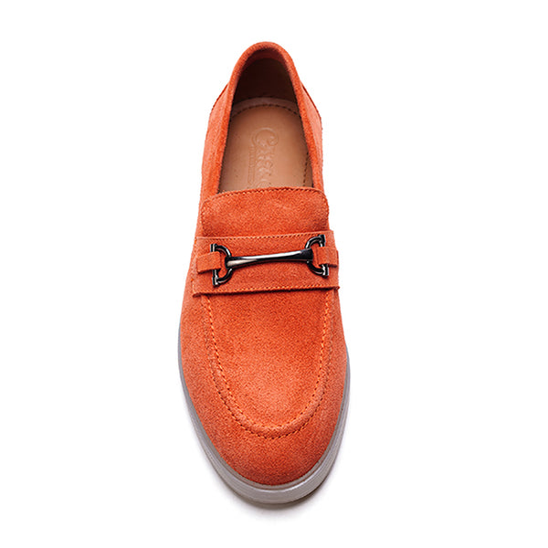 Carlos By Carlos Santana Funkadelic Bit Loafer // Tan Suede