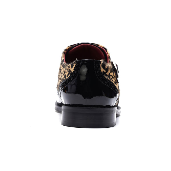 Carlos By Carlos Santana Kai Double Monk // Black Leapord