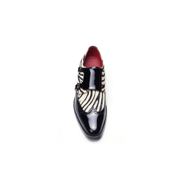 Carlos By Carlos Santana Kai Double Monk // Black Zebra