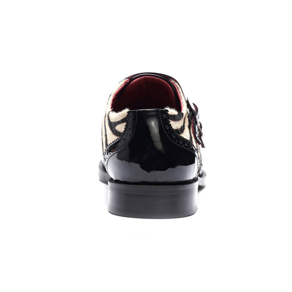 Carlos By Carlos Santana Kai Double Monk // Black Zebra