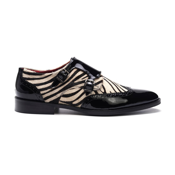 carlos by carlos santana Kai Double Monk // Black Zebra