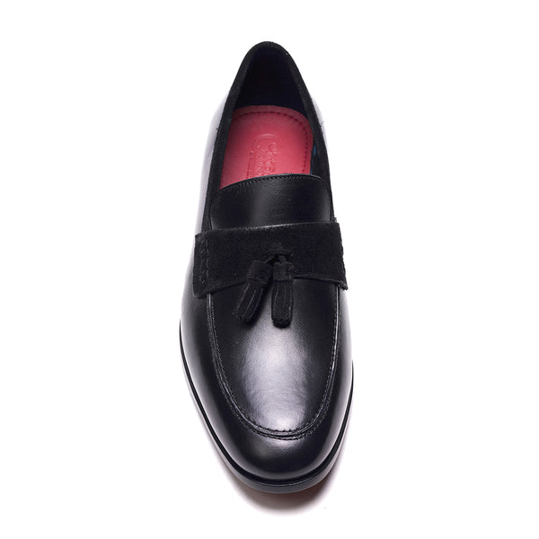 Carlos By Carlos Santana Laurent Tassel Loafer // Black
