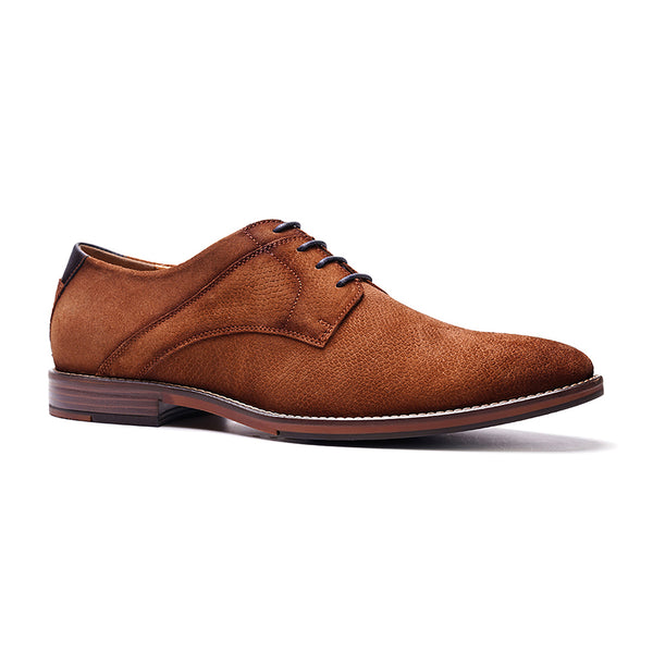 Carlos By Carlos Santana London Derby Lace-up // Tan Suede