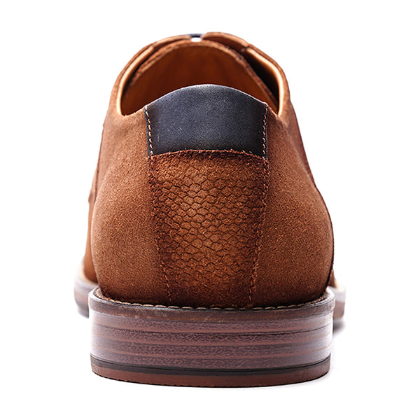 Carlos By Carlos Santana London Derby Lace-up // Tan Suede