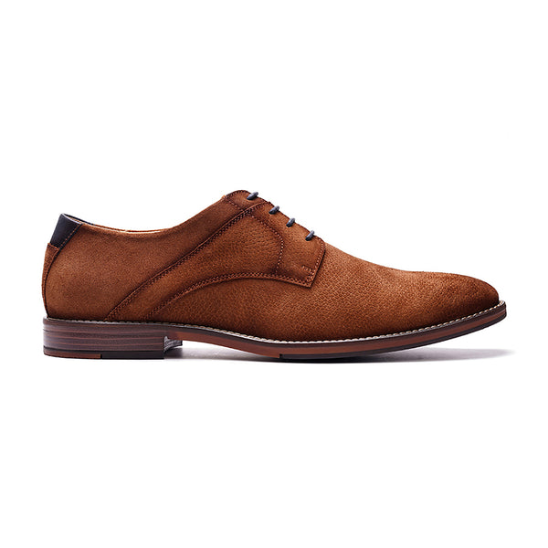 carlos by carlos santana London Derby Lace-up // Tan Suede