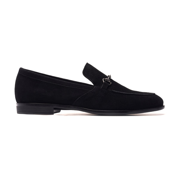carlos by carlos santana Louis Bit Loafer Suede // Black Suede