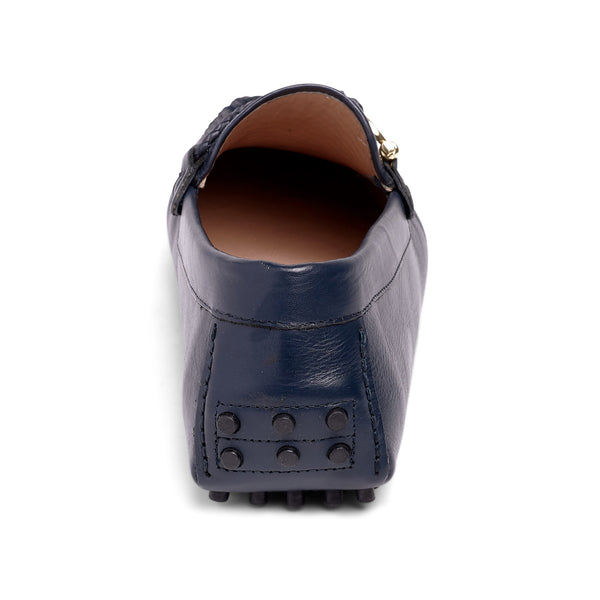 Carlos By Carlos Santana Malone Driver Loafer // Navy Blue