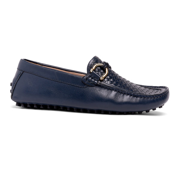 carlos by carlos santana Malone Driver Loafer // Navy Blue