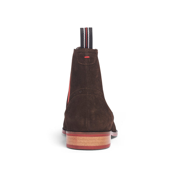Carlos By Carlos Santana Mantra Chelsea Boot// Chocolate Brown Suede