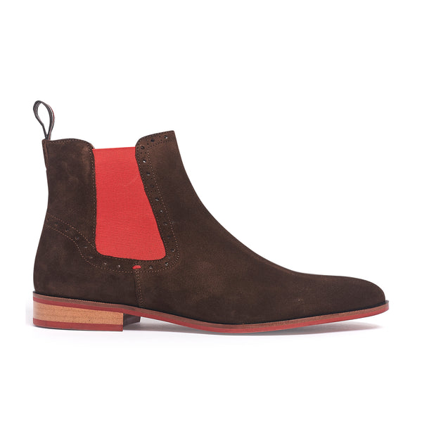 carlos by carlos santana Mantra Chelsea Boot// Chocolate Brown Suede