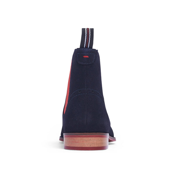 Carlos By Carlos Santana Mantra Chelsea Boot Suede // Deep Blue