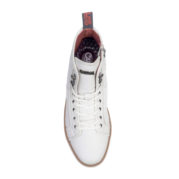 Carlos By Carlos Santana Otis High-Top Sneaker // White