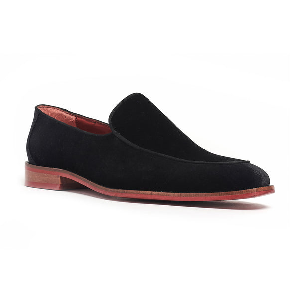 Carlos By Carlos Santana Prince Velvet Loafer // Black