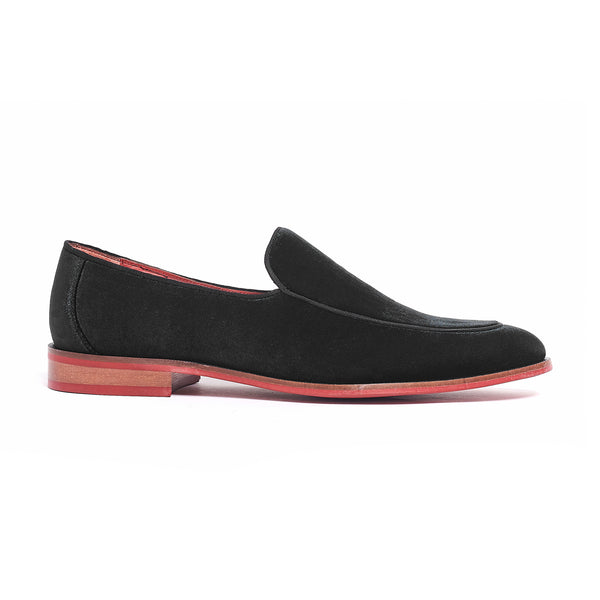 carlos by carlos santana Prince Velvet Loafer // Black