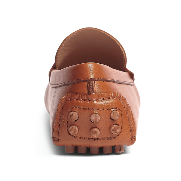 Carlos By Carlos Santana Ritchie Driver Leather // Tan