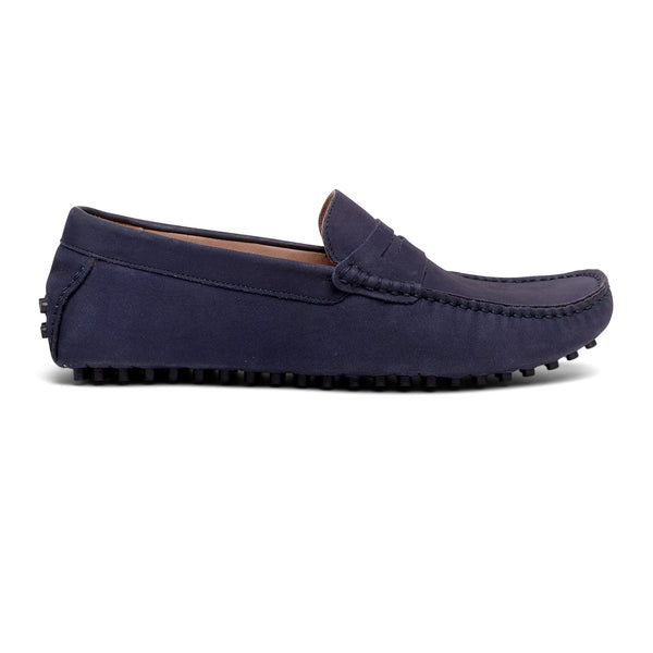 carlos by carlos santana Ritchie Driver Nubuck // Navy Blue