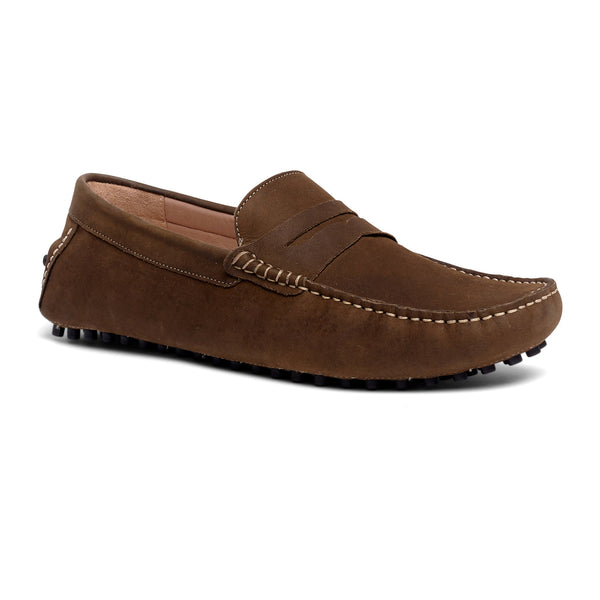 Carlos By Carlos Santana Ritchie Driver Nubuck // Olive