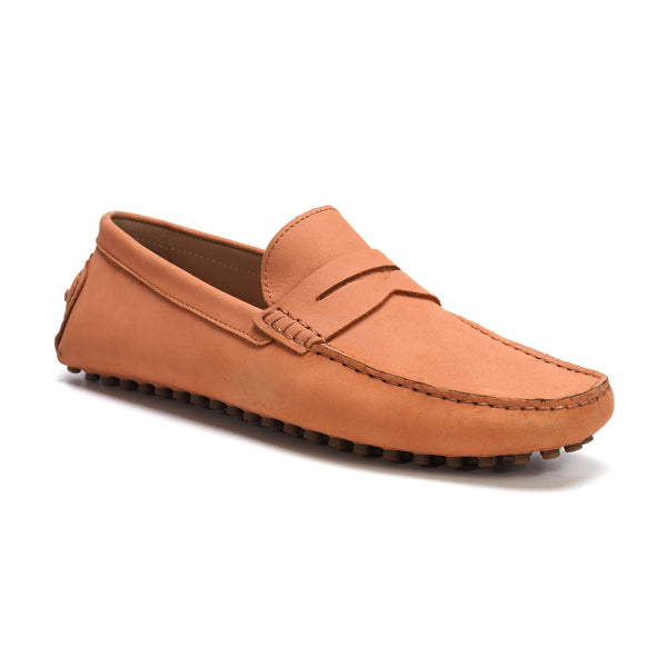 Carlos By Carlos Santana Ritchie Driver Nubuck // Peach