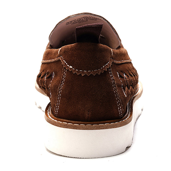 Carlos By Carlos Santana Zenith Tassel Loafer // Date Brown Suede