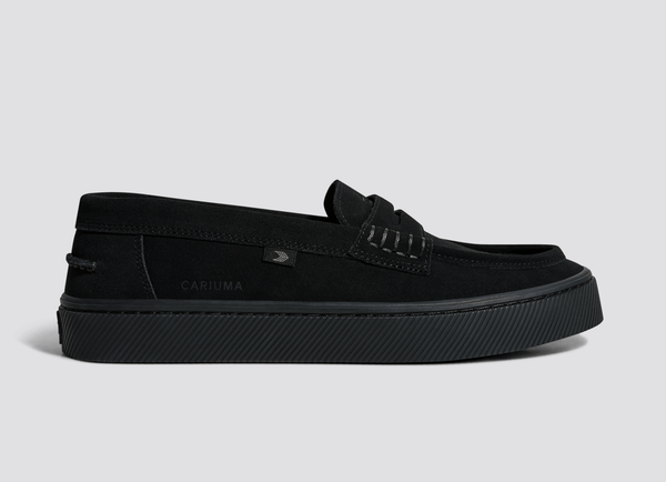 carma shoes CAJU All Black Suede