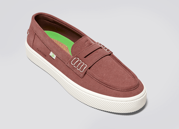 Carma Shoes CAJU Withered Rose Suede