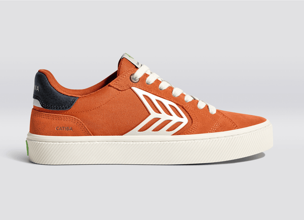 carma shoes CATIBA PRO 2.0 Burnt Orange/Navy & Ivory