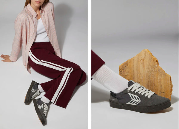 Carma Shoes CATIBA PRO 2.0 Dark Grey Teak/Ivory