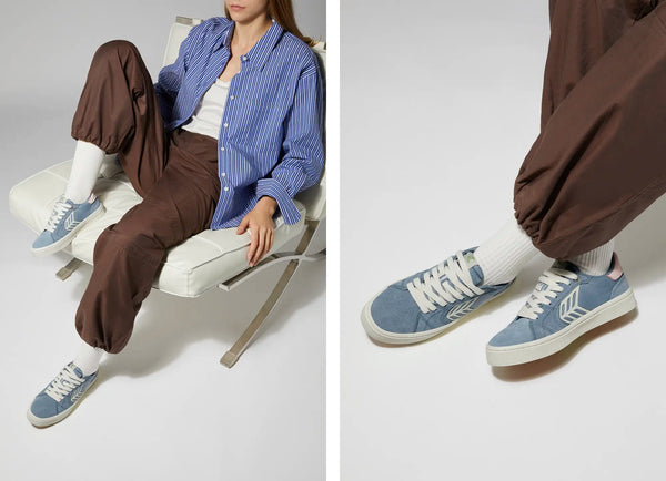 Carma Shoes CATIBA PRO 2.0 Mirage Blue/Rose & Ivory