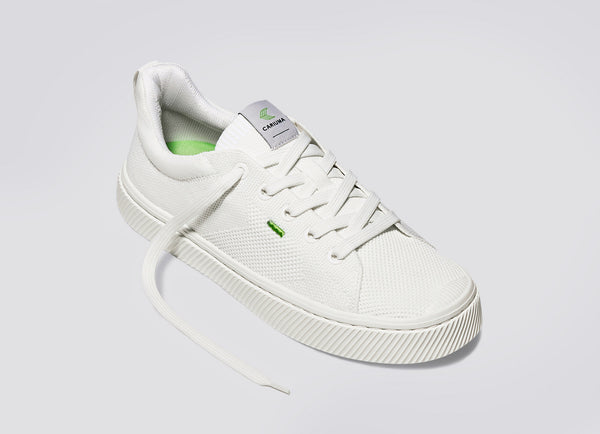 Carma Shoes IBI Low Off-White Knit