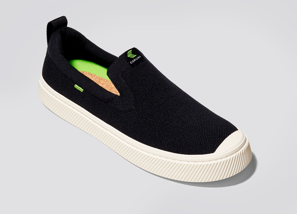 Carma Shoes IBI SLIP-ON Black Knit