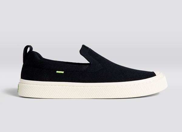 carma shoes IBI SLIP-ON Black Knit