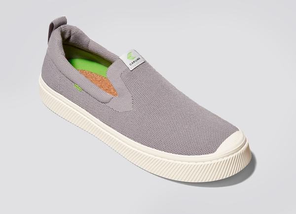 Carma Shoes IBI SLIP-ON Grey Knit