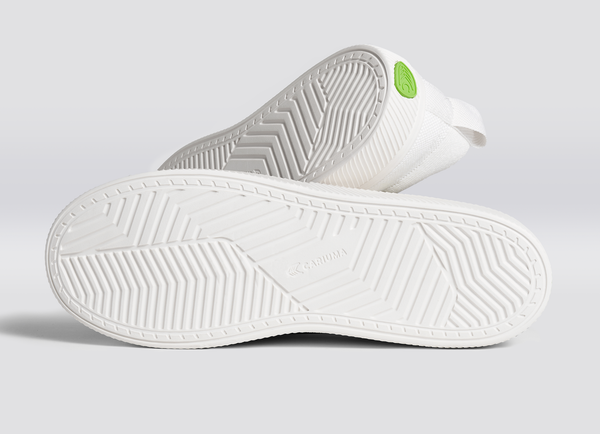 Carma Shoes IBI SLIP-ON White Knit