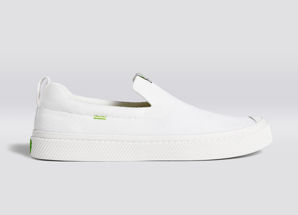 carma shoes IBI SLIP-ON White Knit