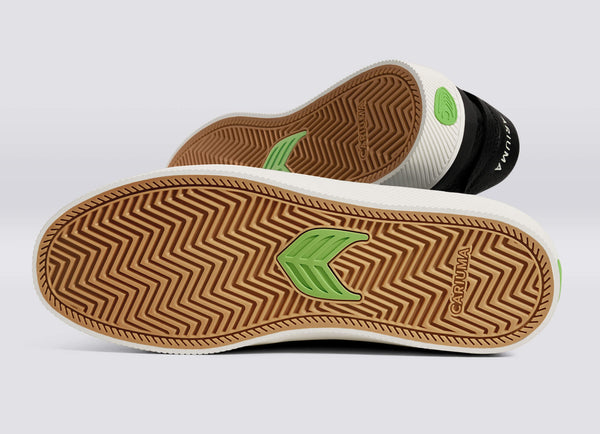 Carma Shoes LUAN PRO Black Pebbled Leather