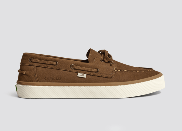 carma shoes MARÉ Boat Shoe Mocha Nubuck