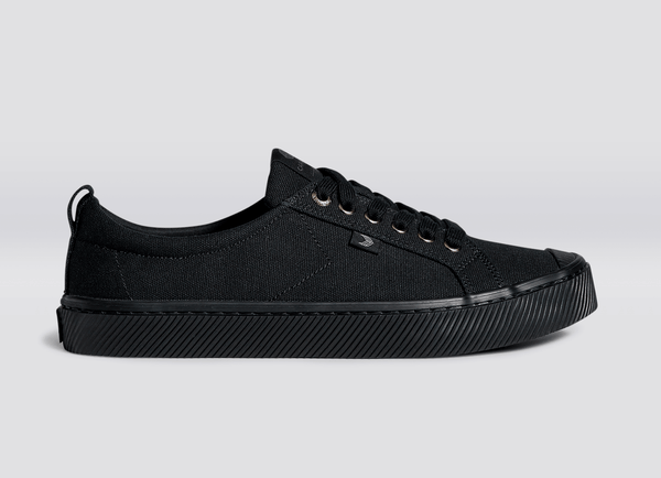 carma shoes OCA Low All Black Canvas