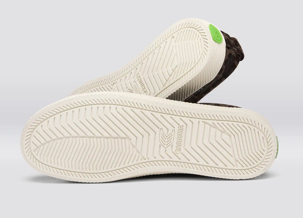 Carma Shoes OCA Low Black Jaguar Print