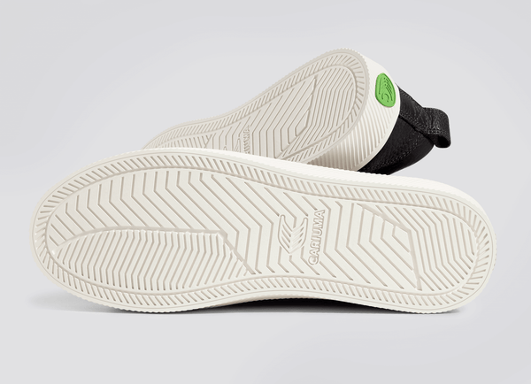 Carma Shoes OCA Low Black Pebbled Leather