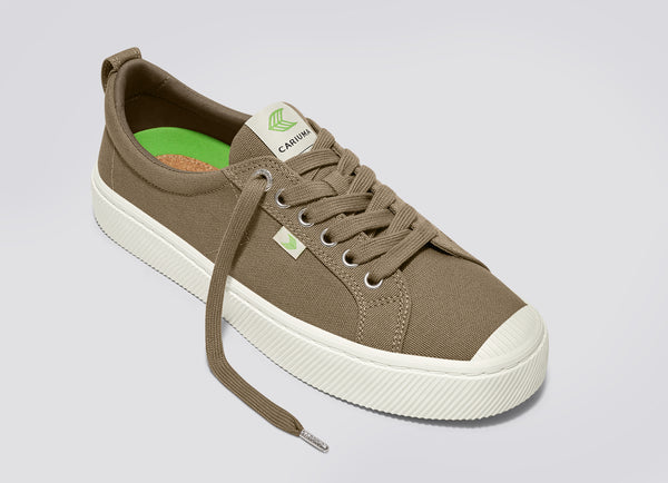 Carma Shoes OCA Low Burnt Sand Canvas