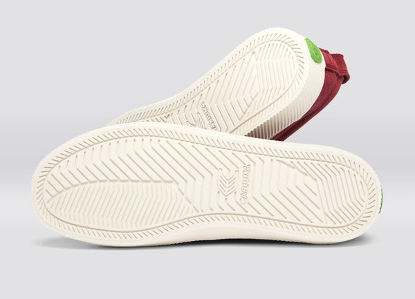 Carma Shoes OCA Low Cabernet Suede