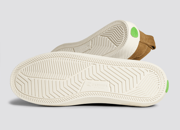 Carma Shoes OCA Low Camel Suede